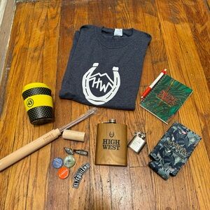 Liquor brand merch bundle